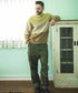 MR.OLIVE/7G MOHAIR KNIT / MULTI BORDER SWEATER ミスターオリーブ/モヘアニット / マルチボーダーセーター
